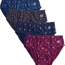 Women's Cotton Printed Panties Hipster Briefs Combo (Pack of 4) - Multicolor-picture-35