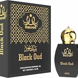 Noorson Black Oud Attar - Arabic Blend Unisex Non-Alcoholic Roll-On | Long Lasting Concentrated Perfume Oil - 6ML-picture-29