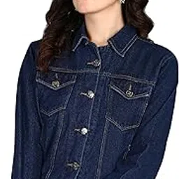 nifty Women's Solid Denim Jacket-picture-36