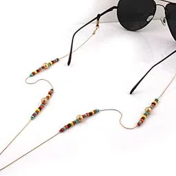 heavenglow 4xBeads Beaded Eyeglass Cord Reading Glasses Eyewear Spectacles Chain Holder | Other Vision Care | Vision Care-picture-43