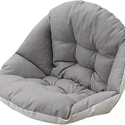 FABLOFT Swing Chair Cushion Hanging Basket Seat Cushion Pillow for Home Office Patio Gray-picture-38