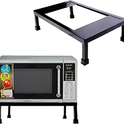 Avani MetroBuzz Metal Microwave Oven Fix Stand with Powder Coating Black (up to 30 L) (Black 02) (Universal 03)-picture-25