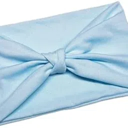 ujeavette 4xWomen's Wide Head Wrap Elastic Headband for Sports, Running, Yoga Sky Blue-picture-12
