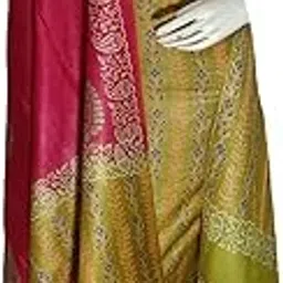 Katan Slub Silk Unstitched Salwar Suit Dress Material for Women & Girls with Dupatta | Discharge Print | Top-2.4Mtr, Bottom-2.4Mtr, Dupatta-2.4Mtr | Ethnic Wear | Code 274-image-25