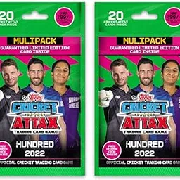Topps Cricket Attax 2022 - Trading and collectable top Card Games for Families - Multipack (Pack of 2)-picture-32