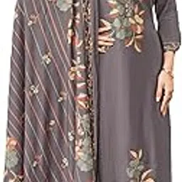 dravinam trends Women's Unstitched Salwar Suit Dress Material Modal Silk Discharge Foil Print Embroidered Kameez Plain Unstitched Bottoms and Modal Silk Discharge Foil Print Dupatta-picture-18