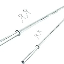 Encanto 19mm 3Ft Straight Bar, 5ft Straight Bar With Locks For Weight Lifting Rod, Standard Weight Bar, Gym Rod, Fitness Bar, Barbell Rod for Weights, Steel Gym Rod, Gym Bar-picture-25