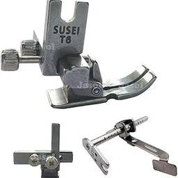6-in-1 Presser Foot Multifunctional Adjustable Left Right Single-Side Shirring Gathering Positioning Presser Foot fits Industrial Flatcar Sewing Machine-picture-29