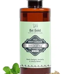 Nat Habit Pure Tulsi Ashwagandha Maahu For Body Fatigue, Stress & Anxiety, 200ml-picture-32