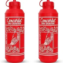 Tools Bae - Garden Dry Powder Duster Mechanical Sprayer for Organic Gardening Agricultural Supplies & Control Use. Hand-Operated Pump Or Squeeze Bulb to Create Pressure & Propel The Powder. (Red) (2)-picture-51