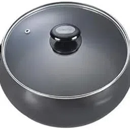 Prestige Hard Anodized Cookware Lifetime Induction Base Sauce Pan, 20cm, Black, Aluminium, 3.3 Liter-picture-48