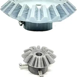 INVENTO 1pcs 3D Printed Plastic Bevel Gear 12 Teeth (33mm dia) + 22 Teeth (58mm dia), 10mm Width, 5mm hole, 2.5 Module for DIY Projects-picture-33
