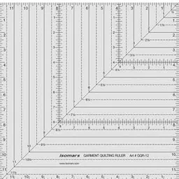 Isomars Garment Quilting Ruler 12"-picture-16