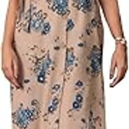 varanga Women Floral Printed Shirt Dress – Stylish, Comfortable, and Versatile for Casual and Semi-Formal Looks-picture-11