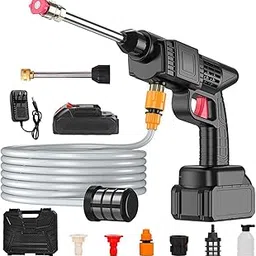 Drumstone® 20000mAh Cordless High-Pressure Water Gun – Portable Car Washer & Cleaning Spray with Adjustable Nozzle, Foam Cannon & Long Battery Life | 10-Year Warranty-image-37