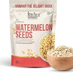 KitchenSmith Premium Watermelon Seeds 200 GM | A Nutrient-Rich Superfood for Energy | Digestion & Overall Wellness | High in Protein | Raw Watermelon Seeds for Eating | Raw seeds | Nutrients Rich | Source of antioxidants-picture-28