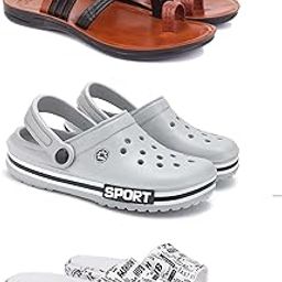 drackfoot Men's Sandals | Lightweight Wear| Stylish & Easy to Wear For Men's GR-SAN-(3-COMBO)-3151-3016-3104-picture-4