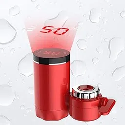 DRUMSTONE[𝟏𝟓 𝐘𝐄𝐀𝐑𝐒 𝐖𝐀𝐑𝐑𝐀𝐍𝐓𝐘]Electric Tankless Hot Water Tap – Fast Heating Faucet with LCD Temperature Display, Adjustable Temperature Control, Energy-Efficient Tankless Design-image-42