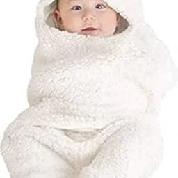 BRANDONN Baby Blankets New Born Pack of Hooded Wearable Swaddle Wrappers Cum Blankets for Baby Boys and Baby Girls-picture-20