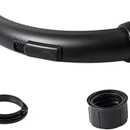 LOOM TREE® Vacuum Cleaner Adapter Elbow Pipe for 35mm Connector Inner Diameter Hose Black | Authentic Collector's Piece | Rare Collectible | 1 X Handle Elbow Pipe | Black image 1