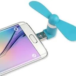 Rambot OTG Mini USB Cooling Portable Fan Mobile Cooler for V8 Android OTG Phone -Assorted-picture-13