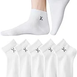 RECKZOZ BRIGHT Ankle Length Socks for Men & Women | Premium Cotton Blend | Soft, Breathable & Stretchable | Everyday Use | Pack of Multicolors-picture-17