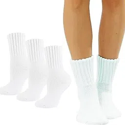 marchare Women Wool Socks Boot Socks Winter Thick Warm Socks Cozy Crew Socks For Women-picture-52