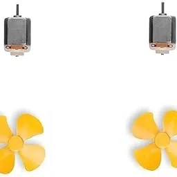 SP Electron 2 Pcs Motor 4.5V DC Motor for Toy, Project Plus Mini Fan Blade-image-65