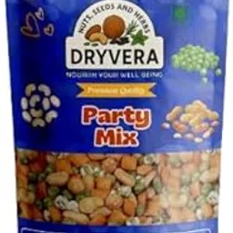 Dryvera Premium Party Mix, Natural Roasted Nuts and Green Peas Snack, Chemical-Free, High Fibre,Perfect Snack for Any Event 400gm-image-32
