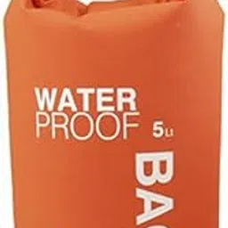 zoomella 5L Waterproof Dry Bag Pouch for Camping Boating Kayaking Fishing Rafting Canoeing Orange|Accessories| Accessories-picture-12