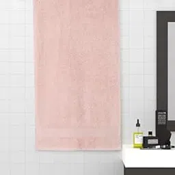 Spaces Embassy 100% Cotton 420 GSM Plain Large Bath Towel,Soft, Lightweight, Breathable, Quick Dry,60x120 cm-picture-10