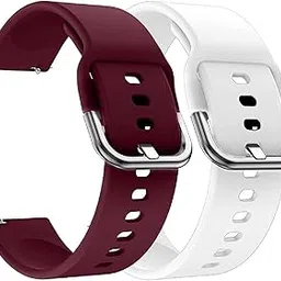 AMiRiTE ASS162 22MM Soft Silicone Watch Strap/Band Compatible with Noise Colorfit Pulse 2 Max / Huawei GT2(46mm) / Honor Magic Watch 2(46mm) / Noise Pulse Go Buzz / Boat Flash / Xtend / Xtend Pro / Noise Colorfit Ultra Fireboltt Rage / Fireboltt Phoenix / Noise Colorfit Pulse Grand / Noise Colorfit Pulse 2 Max / Realme S/S Pro / One Plus(46mm) Smart Watch & All 22mm lug Watches-picture-12