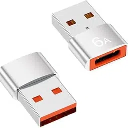 TECPHILE USB 3.0 Type C Female to USB Male OTG Adapter Connector, 5Gbps Data Transfer, 6A Fast Charging, Compatible with Laptop, Smartphone, Tablet, and All Type-C Devices-image-72