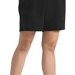 Women Solid Cotton Blend Regular Bermuda Shorts (Pack of 1) Multicolor5-image-20