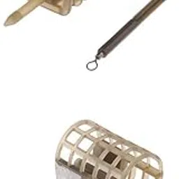 ATORSE 2pcs Fishing Quick Change Feeder Lure Bait Cage Feeder Fishing Trap Basket-image-29