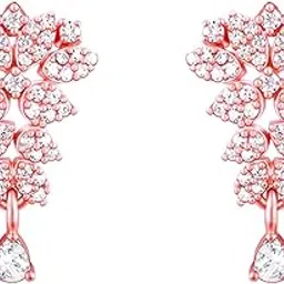925 silver Rose Gold Earrings| studs to Gift Women & Girls | With Certificate of Authenticity and 925 Stamp | 6 Months Warranty*-image-39
