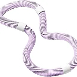 FABLOFT Weighted Exercise Hoop Abdomen Fitness Circle Waist Exercise Ring for Travel 1.4kg-picture-40