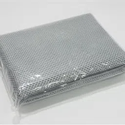 Magicnest Pack of 10 Non Scratch Wire Dish Scrub Kitchen Cloth Scrubber for Cleaning,Mesh Cloth Scrub for Washing Utensils, Dishwashing Metal Steel Rag Clothes for Dishwash image 1