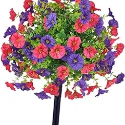Artificial Morning Glory Flower Lawn Stake Lightweight Grave Memorial Flower|Home & Garden|Yard, Garden & Outdoor Living|Garden Décor|Statues & Lawn Ornaments-image-25