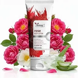 Natural Rose Water Infused Body Lotion - 100ml-picture-35
