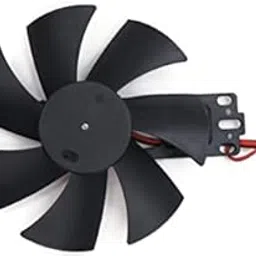QBM DV18V Plastic Brushless Cooling Fan For Induction Cooker Repair Accessories Cooler (Black) (Pack of 1)-picture-20