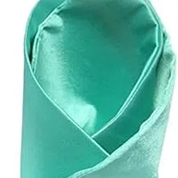 vibhavari Men's Micro Fiber Green Pocket Square-picture-14