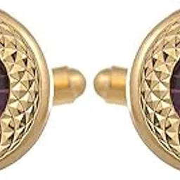 tripin Cufflinks for Men Golden with Diamond Crystal for Office Corporate Party French Cuff Shirts Shirt Suit Blazer in A Gift Box-picture-27