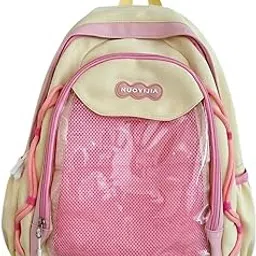 saz dekor Fashion Backpack Casual Cute for Teen Girls for Outdoor Birthday Gift Street Yellow-picture-54
