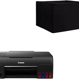 JeJos Printer Dust Cover Case Compatible with Canon PIXMA G670 6 Colour, Print,Scan,Copy, High Volume Printing Photo Printer - Black-image-90