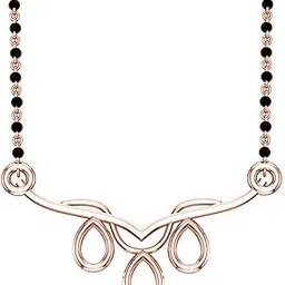 dishis 14k/18k/22k Yellow/White/Rose Gold Mangalsutra for Women-picture-11