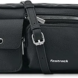 fastrack Zip-Zone Sling Bag | Faux-Leather Women's Handbags | Sling for Casual Carry-picture-48