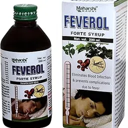 Maharshi BADRI Feverol Fort Syrup Pack of 1X200 ml A Herbo-Mineral Remedy | Cough Syrup Ayurvedic Cough Syrup For All Types Of dry and Cold cough & Cold Reliever | Goodness Of herbs 200ml-picture-35