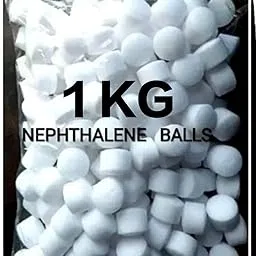 Naphthalene Balls, 1 kg Pack, White image 1