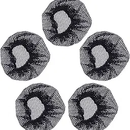BLUSHIA 12 Pcs Hair Nets for Buns Elastic Hair Nets for Women Ballet Hair Bun Cover for Girls Hair Nets Food Service,Dance Hair Cover Hairnets Bun Cover-picture-17